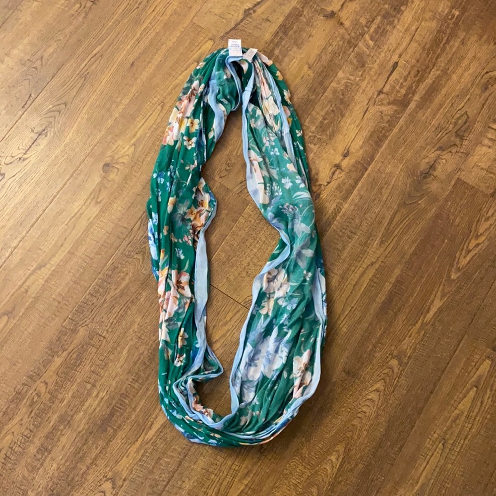 Loft Floral Infinity Scarf